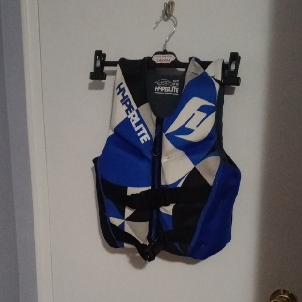 Blue and Black Streamlined Swimwear for Performance